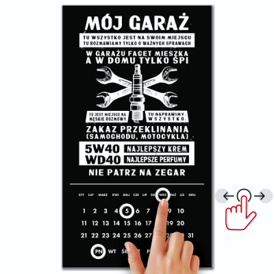 szyld do garażu - wieczny kalendarz.png