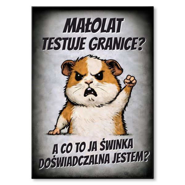 małolat testuje granice