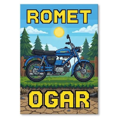 Romet Ogar 200  Retro Pixel