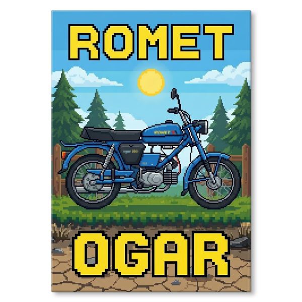 Romet Ogar 200  Retro Pixel