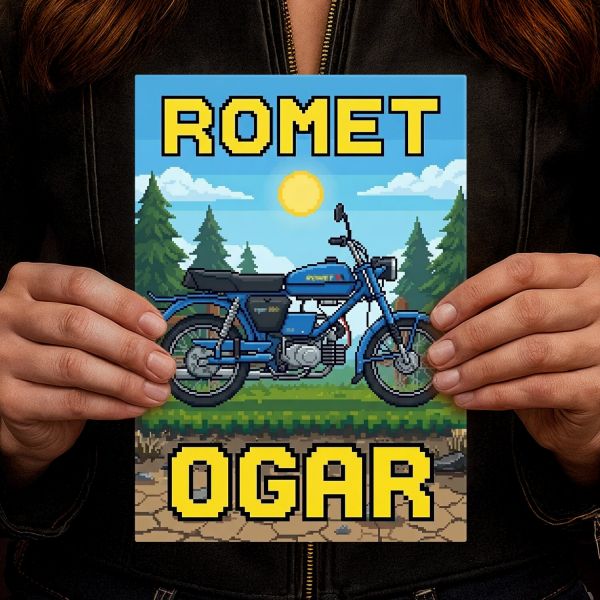 Romet Ogar 200  Retro Pixel