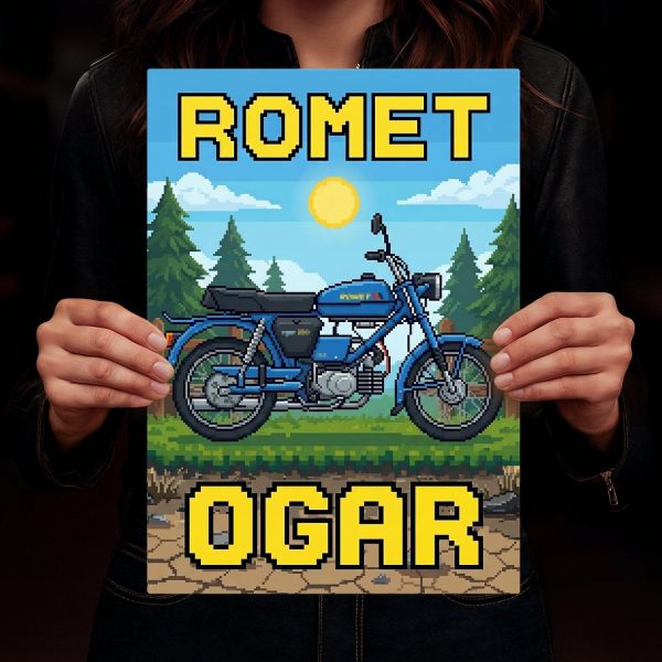 Romet Ogar 200  Retro Pixel