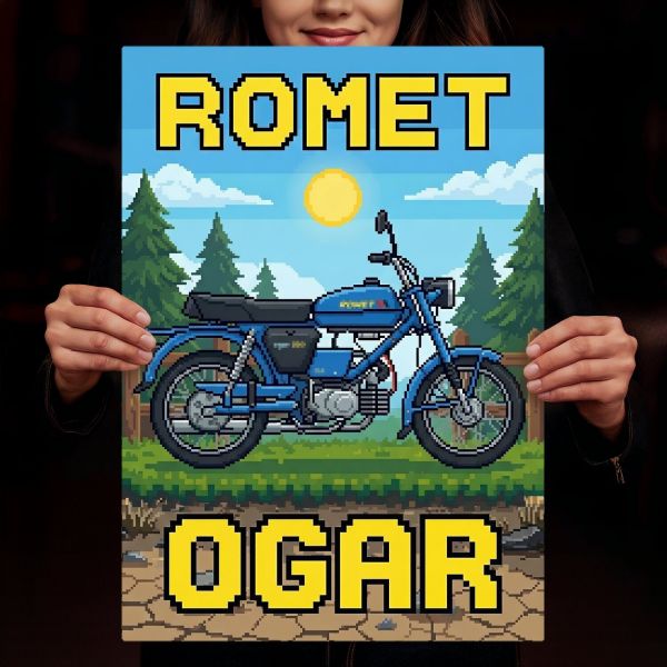 Romet Ogar 200  Retro Pixel