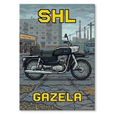 SHL M17 GAZELA Retro Pixel