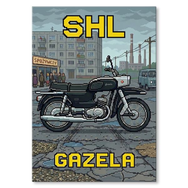 SHL M17 GAZELA Retro Pixel