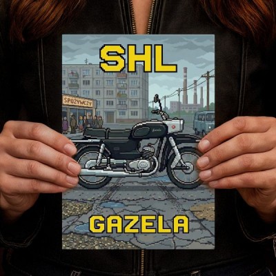 SHL M17 GAZELA Retro Pixel
