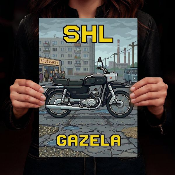 SHL M17 GAZELA Retro Pixel