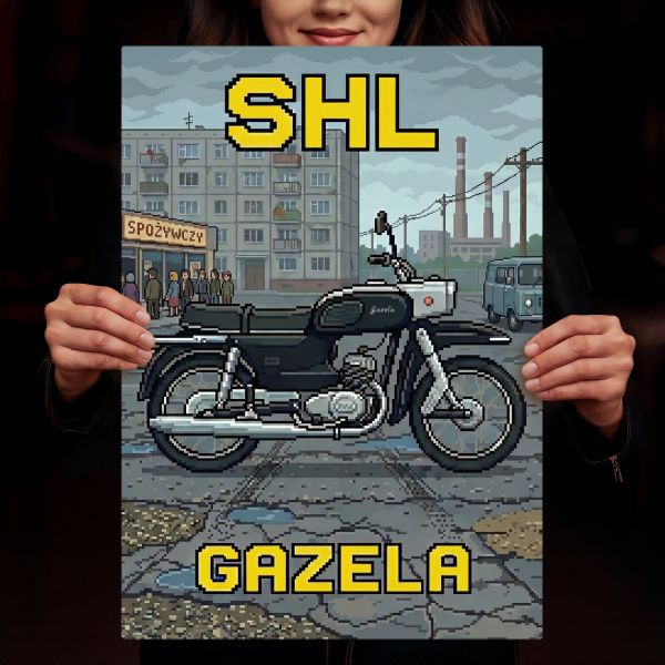 SHL M17 GAZELA Retro Pixel
