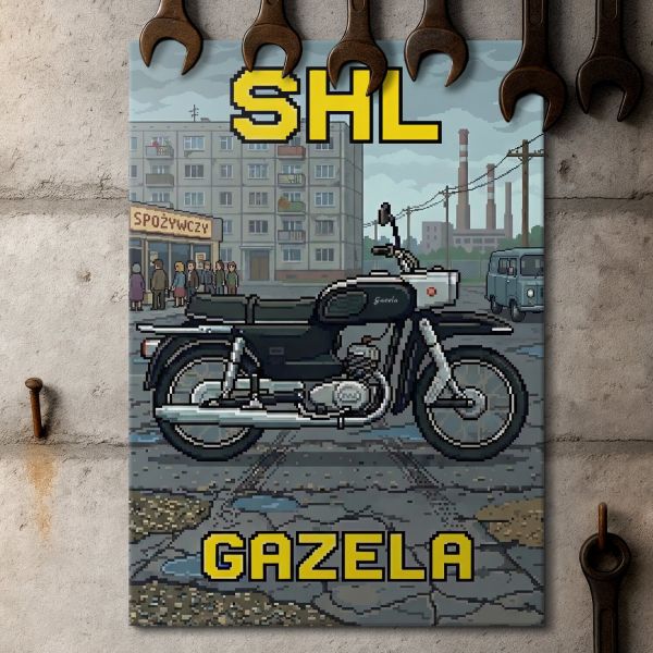 SHL M17 GAZELA Retro Pixel