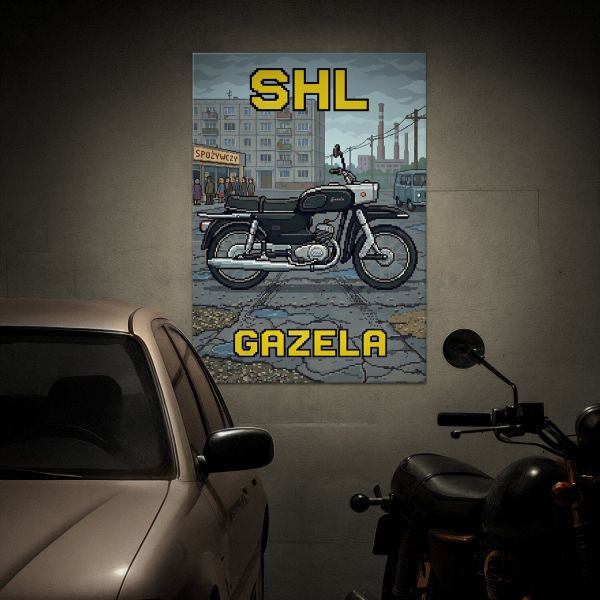 SHL M17 GAZELA Retro Pixel