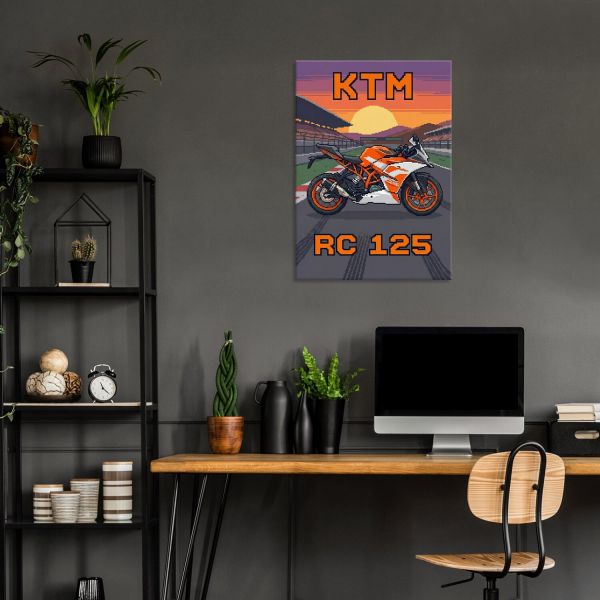KTM RC 125 Retro Pixel