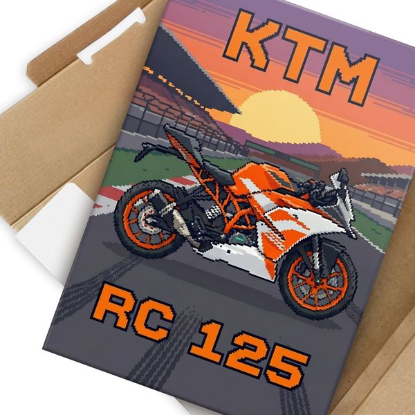 KTM RC 125 Retro Pixel
