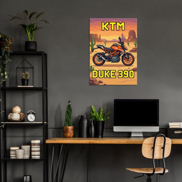 KTM DUKE 390 Retro Pixel