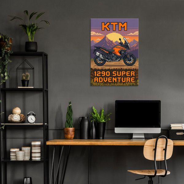 KTM 1290 SUPER ADVENTURE Retro Pixel