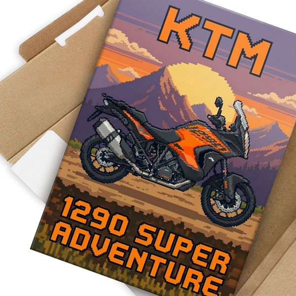 KTM 1290 SUPER ADVENTURE Retro Pixel