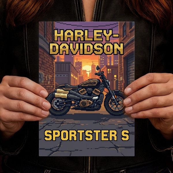 Harley-Davidson Sportster S Pixel