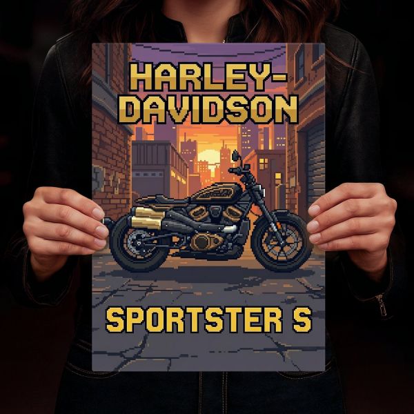 Harley-Davidson Sportster S Pixel