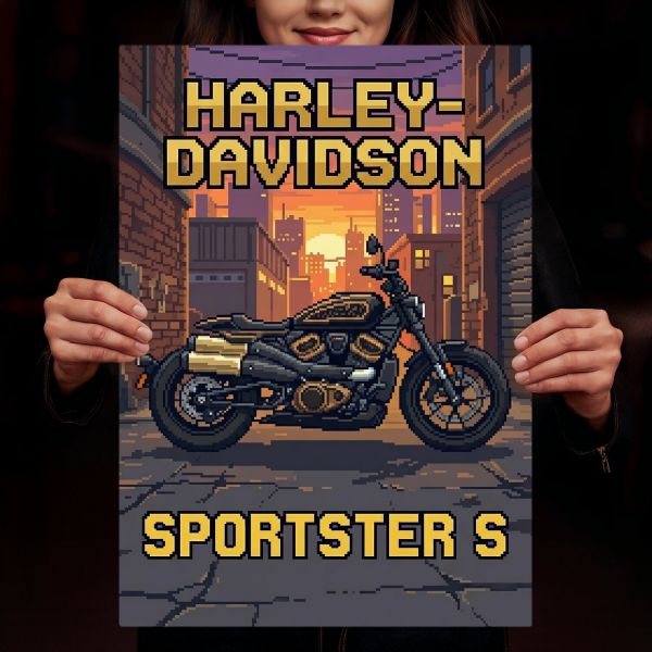 Harley-Davidson Sportster S Pixel