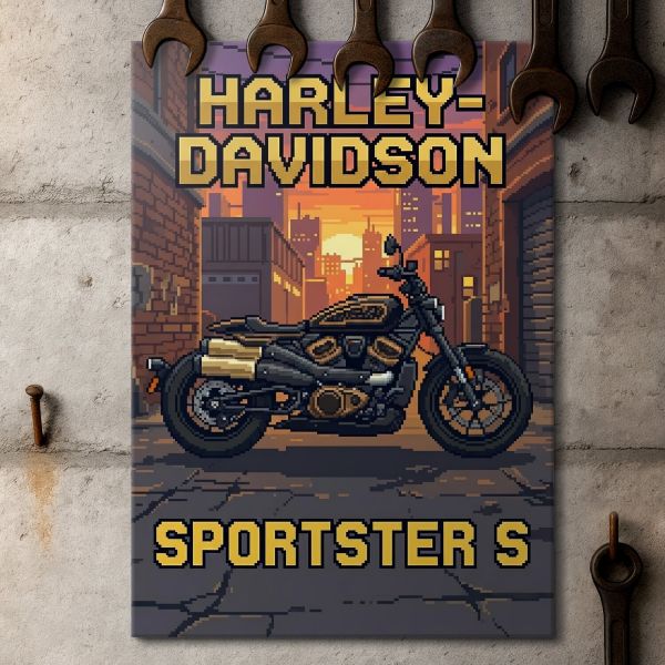 Harley-Davidson Sportster S Pixel