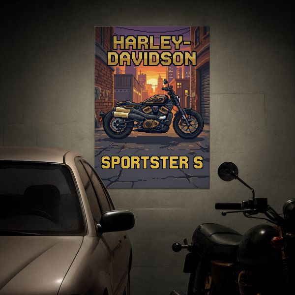 Harley-Davidson Sportster S Pixel
