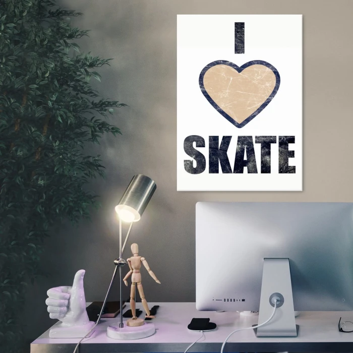 Plakat metalowy Deskorolka skate Prezent