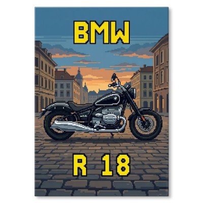 BMW R 18 Retro Pixel
