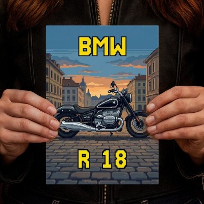 BMW R 18 Retro Pixel