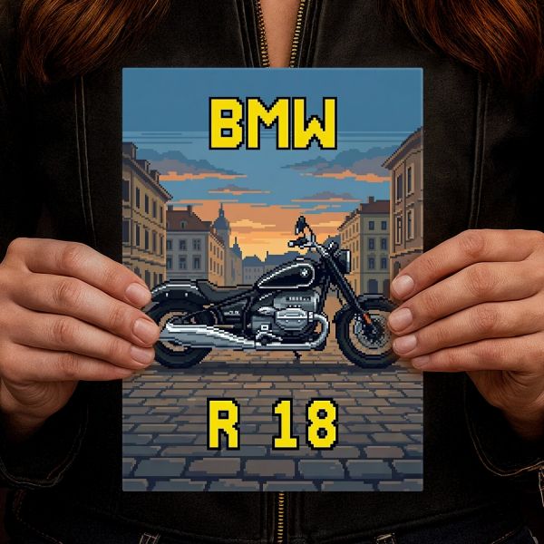 BMW R 18 Retro Pixel