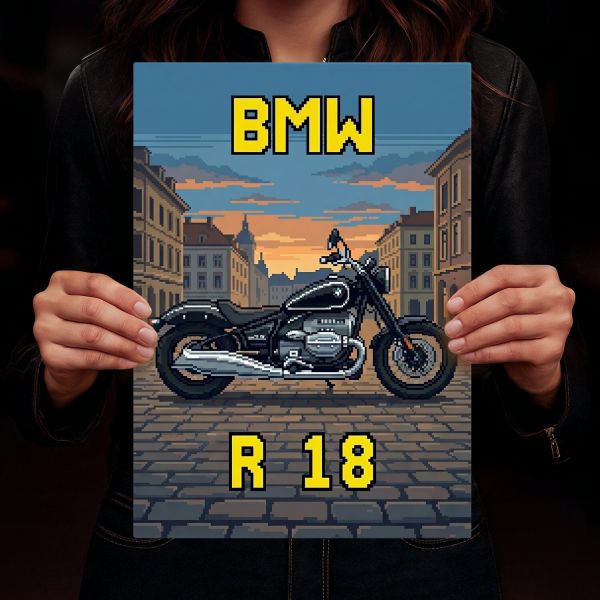 BMW R 18 Retro Pixel