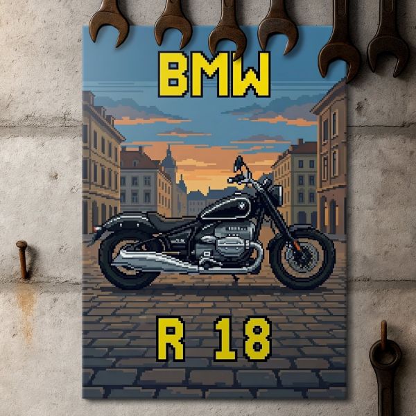 BMW R 18 Retro Pixel