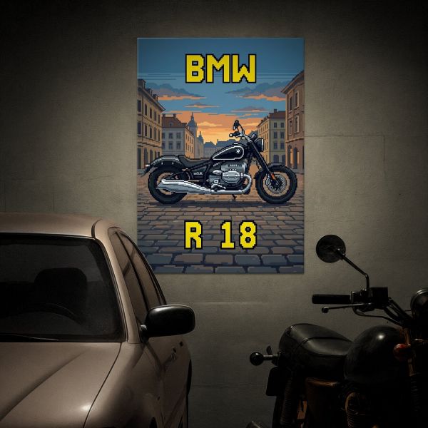 BMW R 18 Retro Pixel