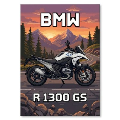 BMW R 1300 GS Retro Pixel