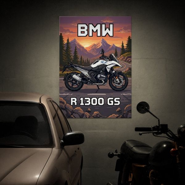 BMW R 1300 GS Retro Pixel