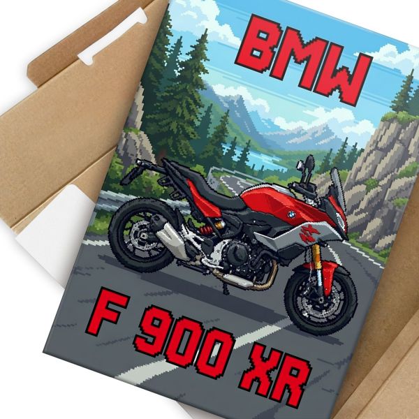 BMW F 900 XR Retro Pixel