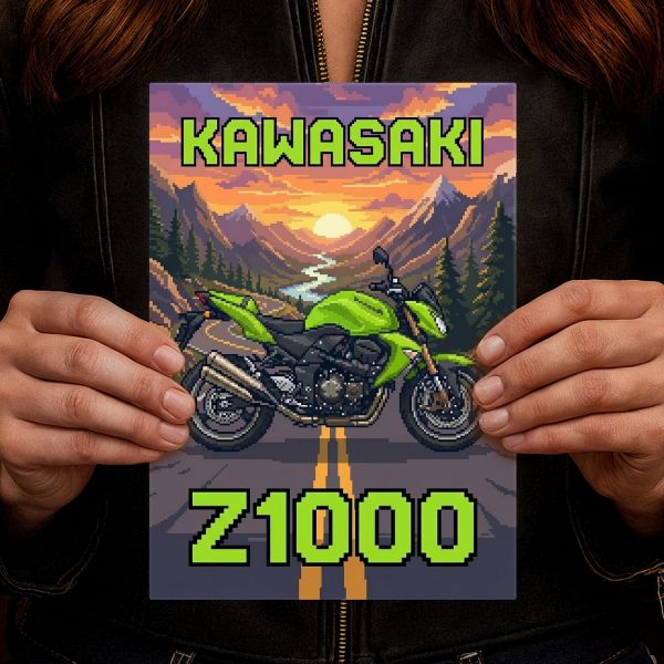 Kawasaki Z1000 gen1 Pixel