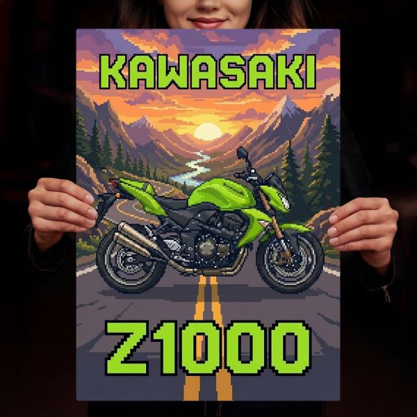 Kawasaki Z1000 gen1 Pixel
