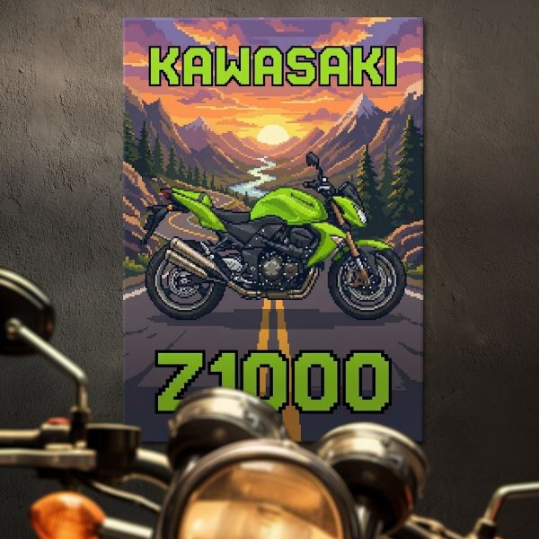 Kawasaki Z1000 gen1 Pixel