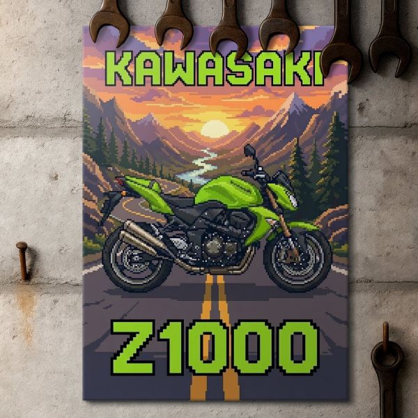 Kawasaki Z1000 gen1 Pixel