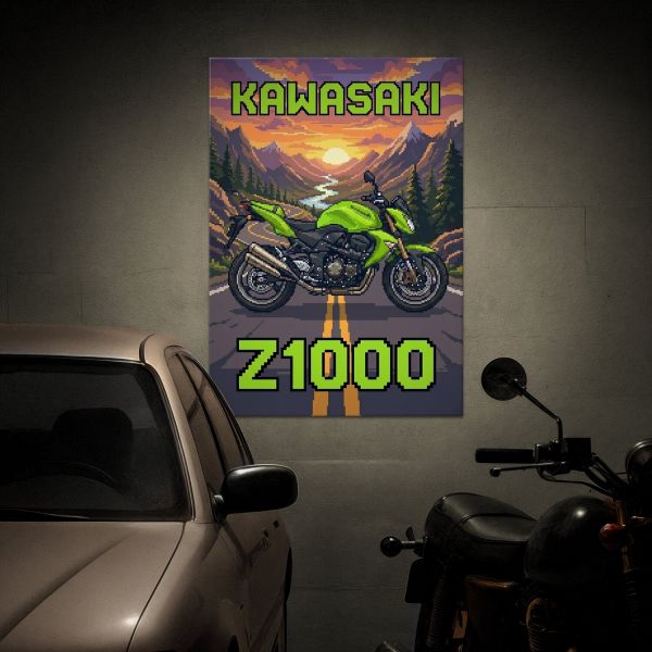 Kawasaki Z1000 gen1 Pixel