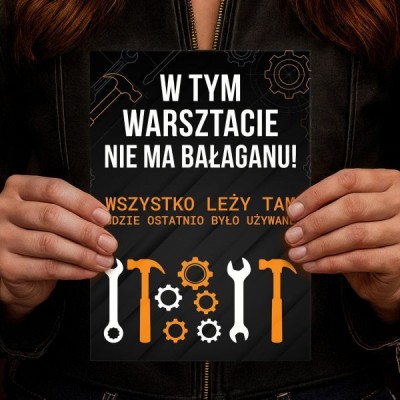 W warsztacie nie ma bałaganu