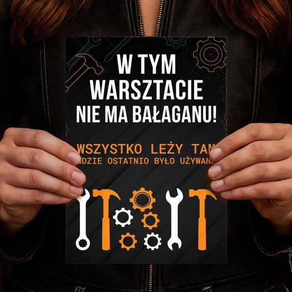 W warsztacie nie ma bałaganu