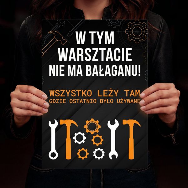 W warsztacie nie ma bałaganu