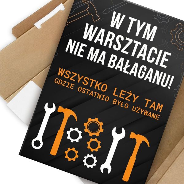 W warsztacie nie ma bałaganu