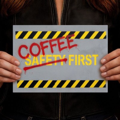 Coffee safety first