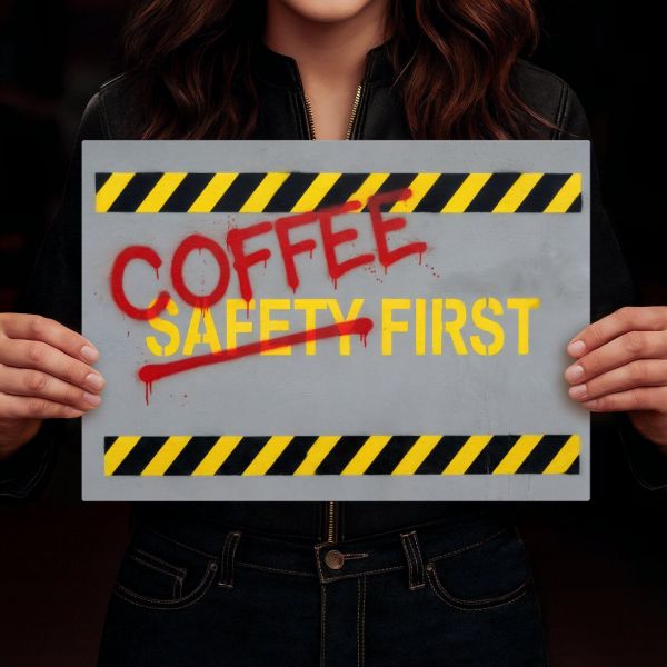 Coffee safety first