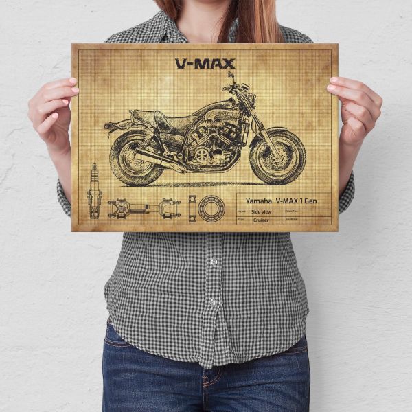Yamaha v-max 1 gen