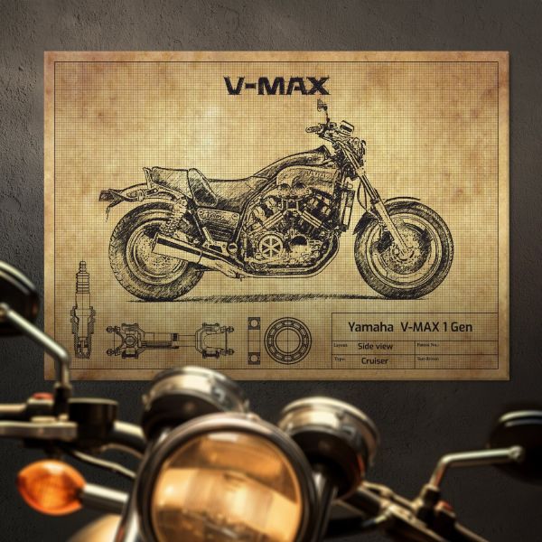 Yamaha v-max 1 gen
