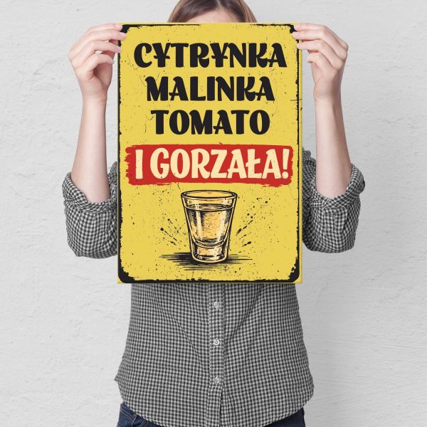 cytrynka malinka tomato i gorzała
