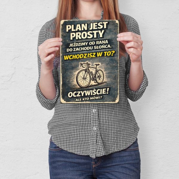 plan jest prosty rower