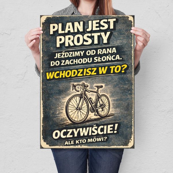 plan jest prosty rower